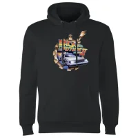 Back to the Future Clockwork Hoodie - Zwart