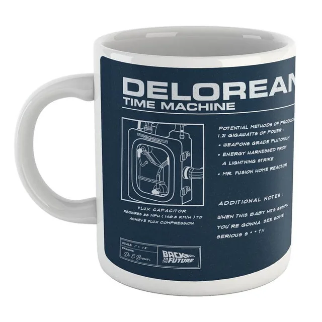 Back To The Future Delorean Schematic Mok