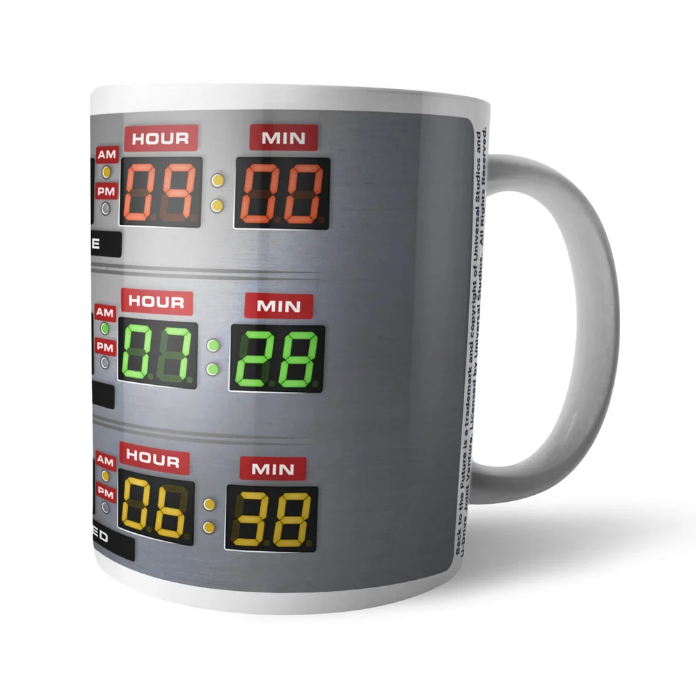 Back To The Future Destination Time Mug Afbeelding 1