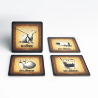 The Big Lebowski Vintage Coaster Set - undefined undefined