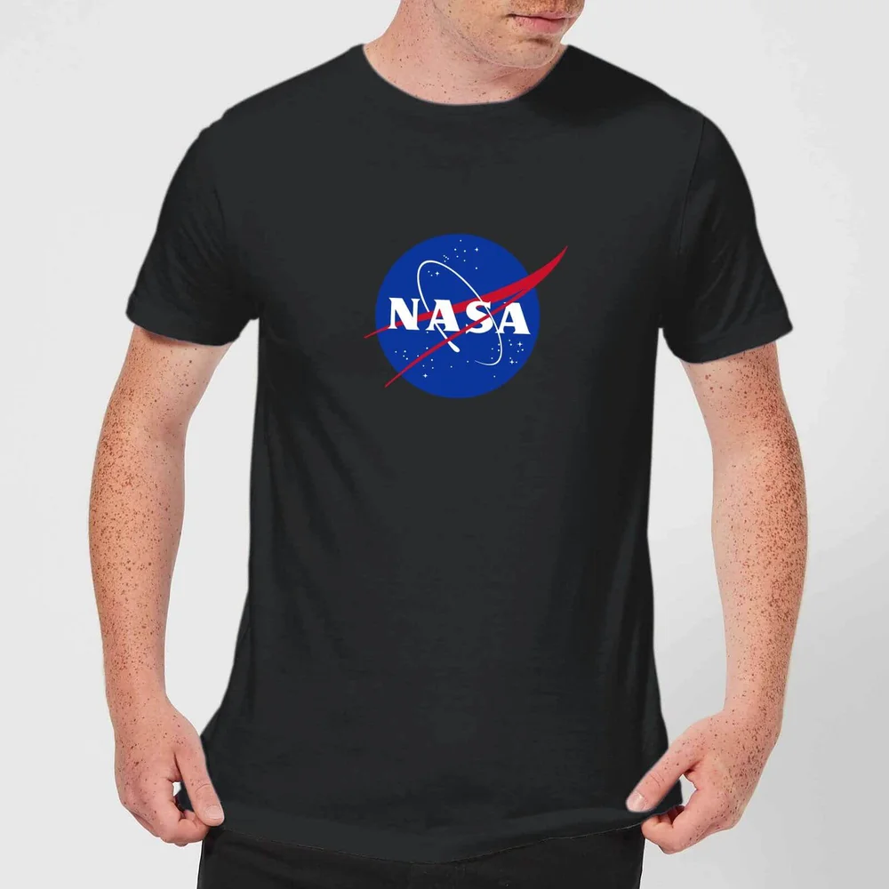 NASA Logo Insignia T-Shirt - Black - 5XL Afbeelding 1