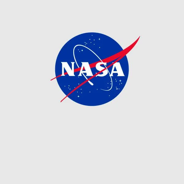NASA Logo Insignia Dames T-shirt - Grijs