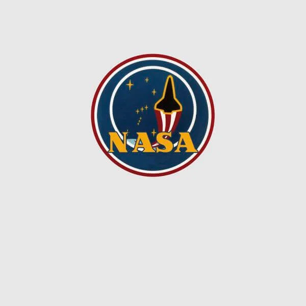 NASA JM Patch Dames T-shirt - Grijs