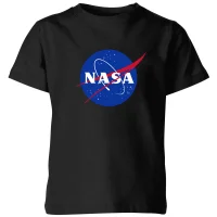 NASA Logo Insignia Kinder T-shirt - Zwart - undefined undefined