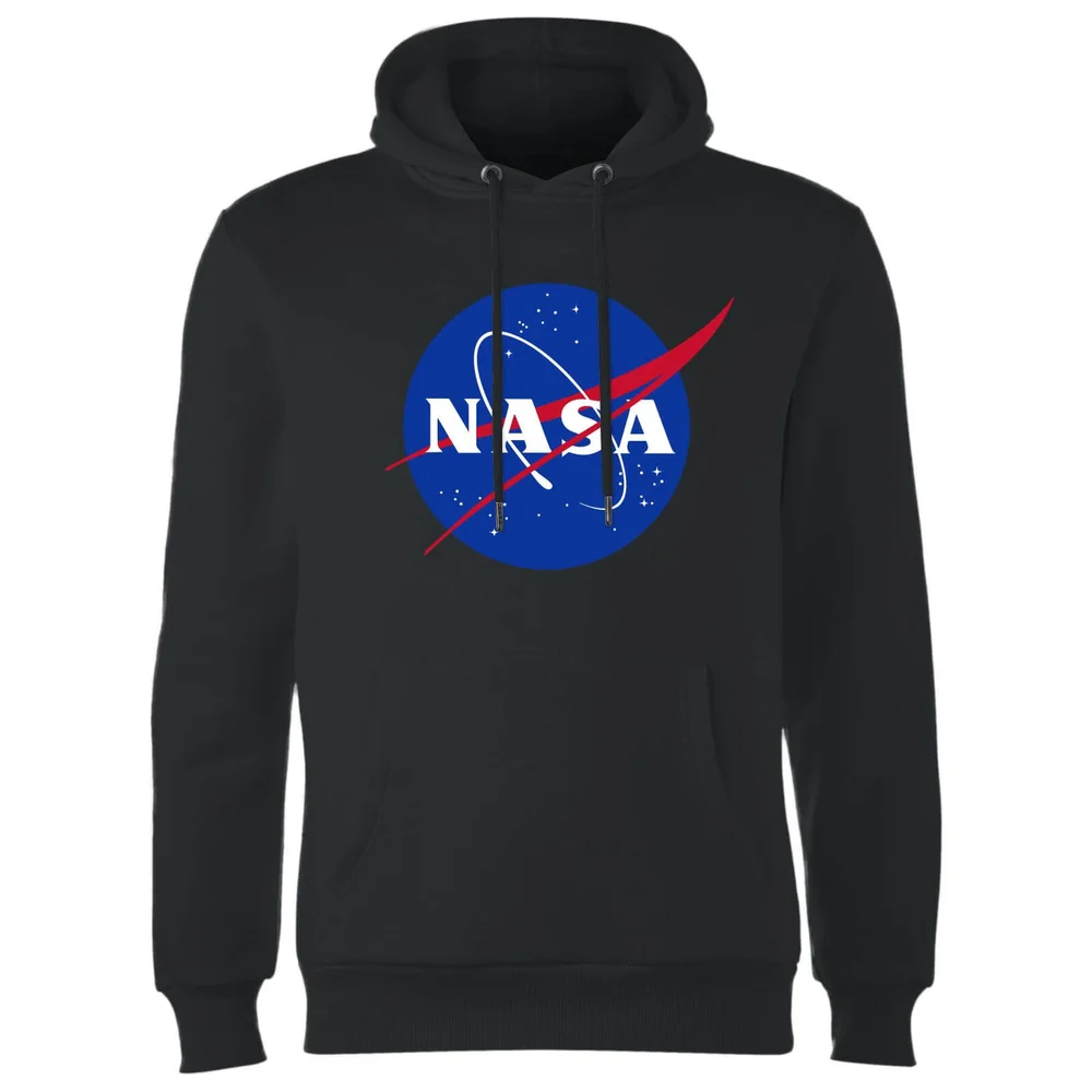 NASA Logo Insignia Hoodie - Zwart - S Afbeelding 1