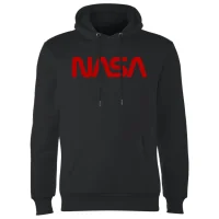 NASA Worm Logotype Hoodie - Zwart - undefined undefined