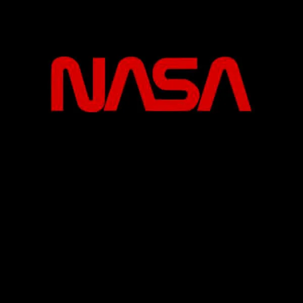 NASA Worm Logotype Trui - Zwart