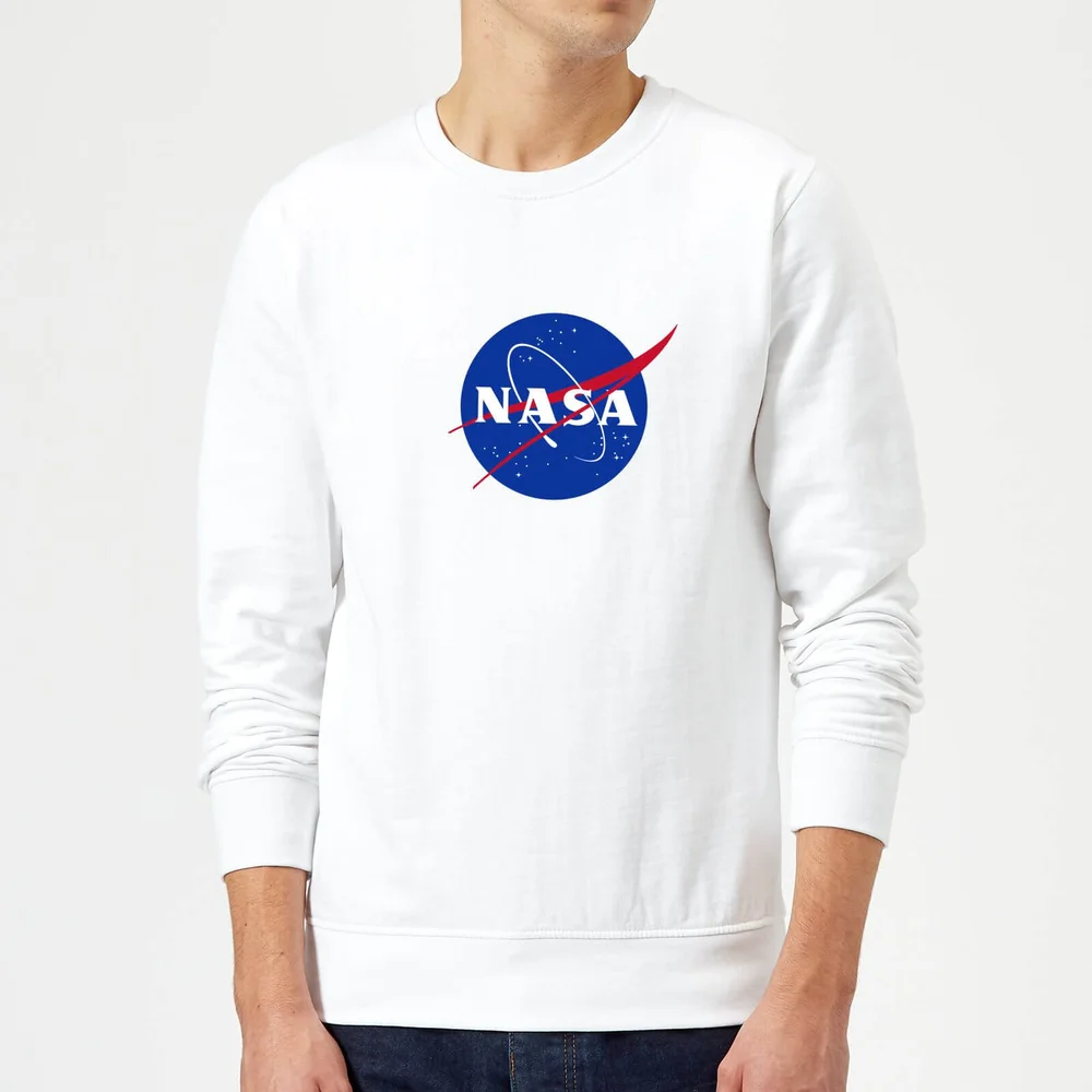 NASA Logo Insignia Trui - Wit - S Afbeelding 1