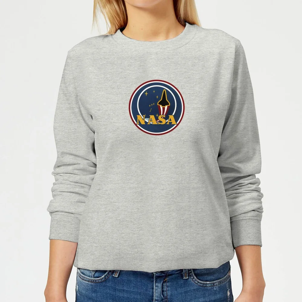 NASA JM Patch Dames Trui - Grijs - 3XL Afbeelding 1