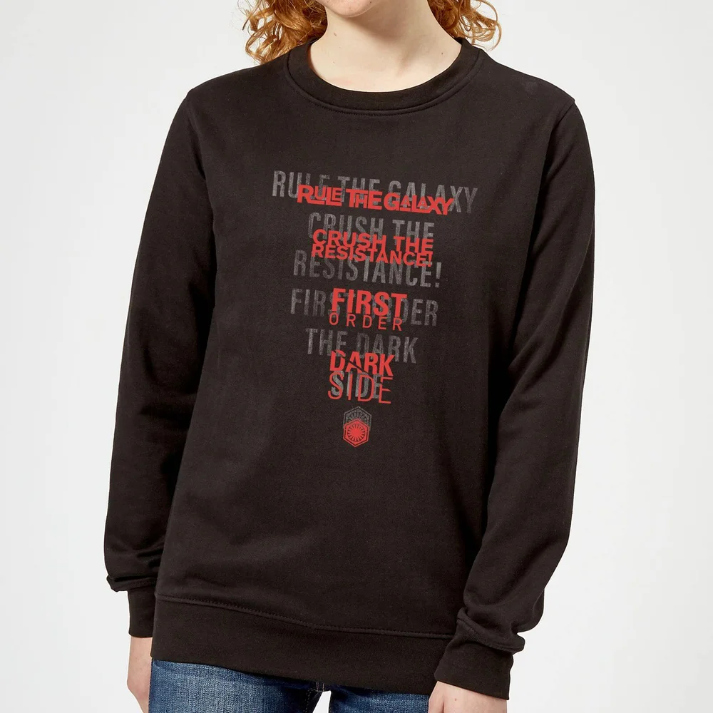 Star Wars Dark Side Echo Dames Trui - Zwart - S Afbeelding 1