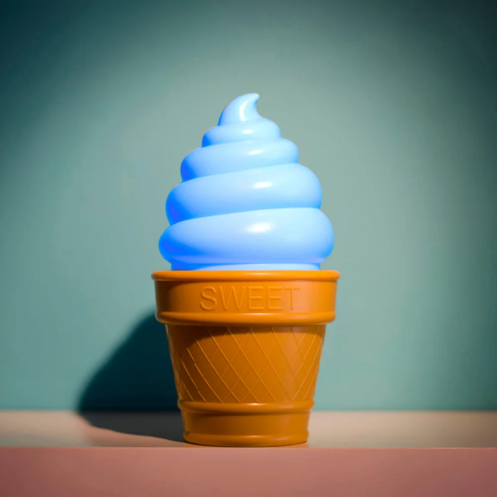 Ice Cream LED Night Light - Blue Afbeelding 1