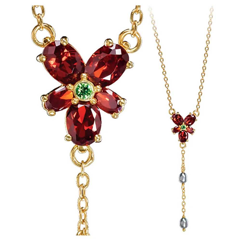 Harry Potter Hermione Granger's Red Crystal Replica Necklace Afbeelding 1