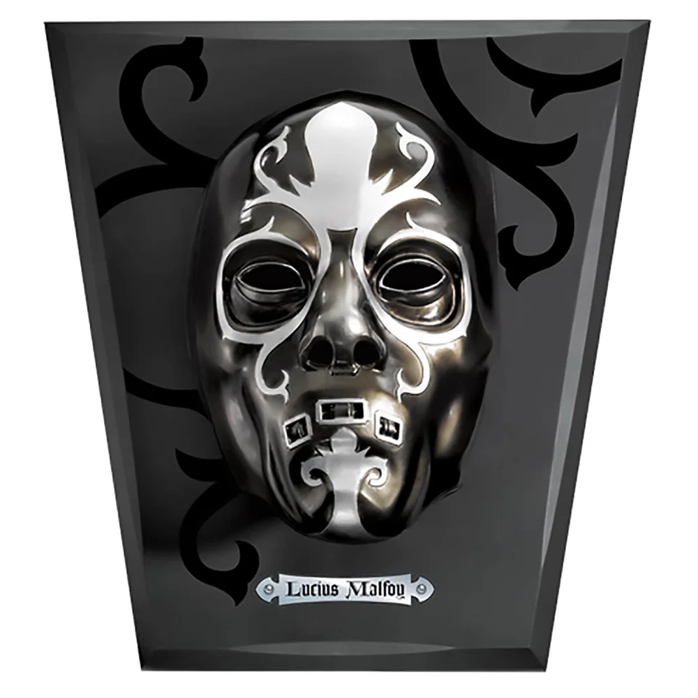 Harry Potter Lucius Malfoy Mask with Wall Display Afbeelding 1