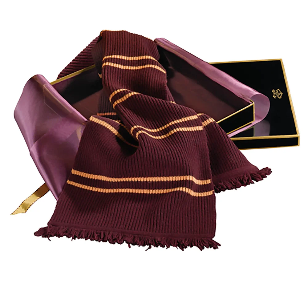 Harry Potter Lambs Wool Gryffindor Scarf in Madam Malkin's Box Afbeelding 1