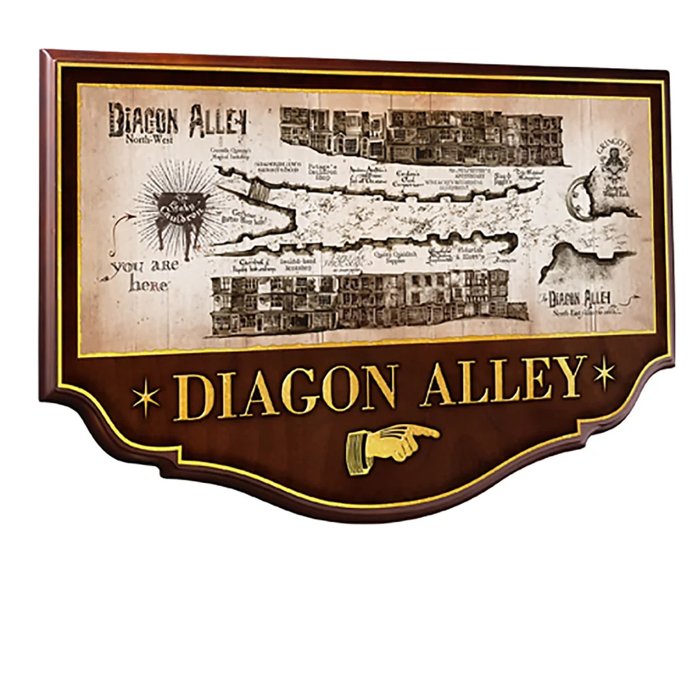 Harry Potter Diagon Alley Wall Plaque Afbeelding 1