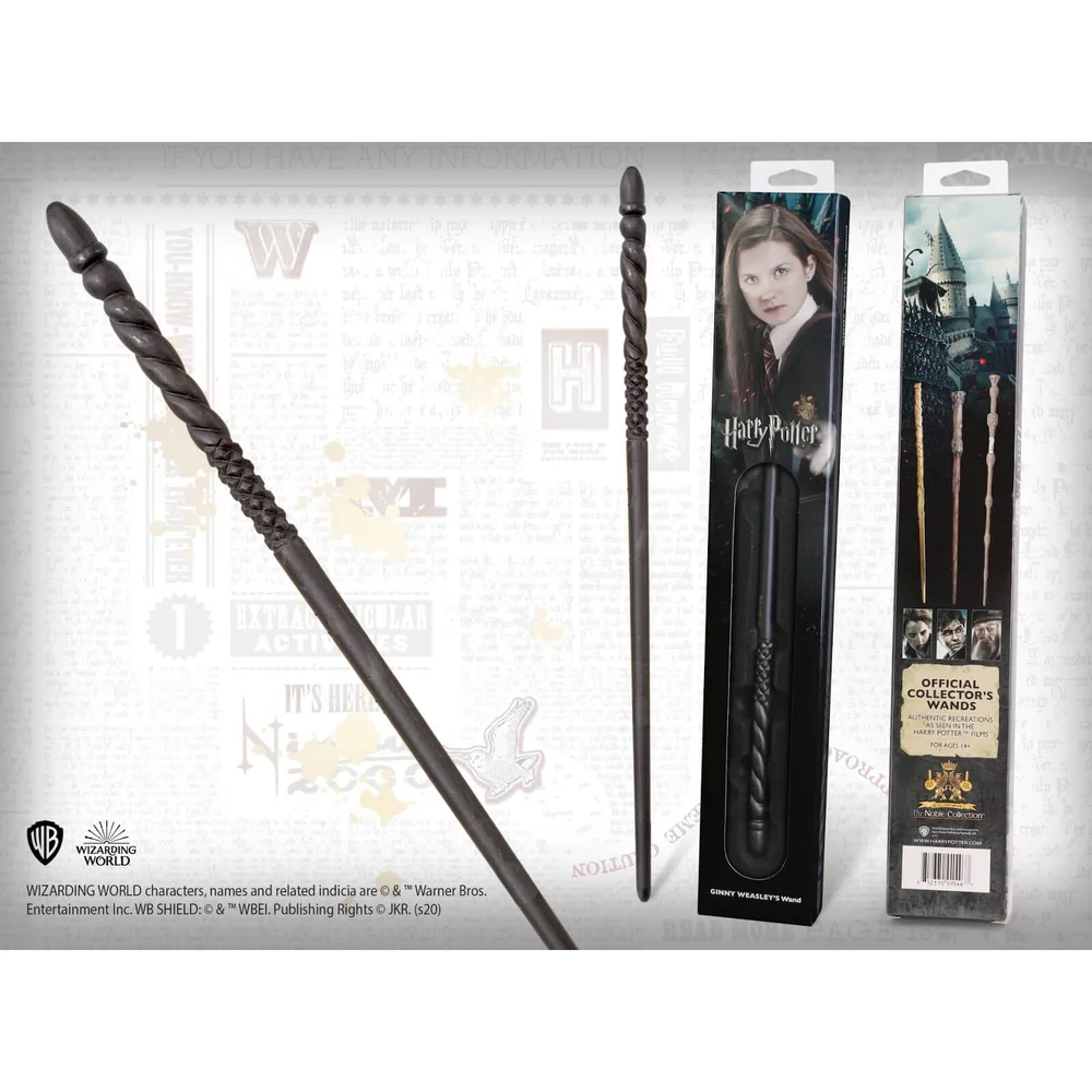 Harry Potter Ginny Wemel's Toverstaf met vensterdoos Afbeelding 1