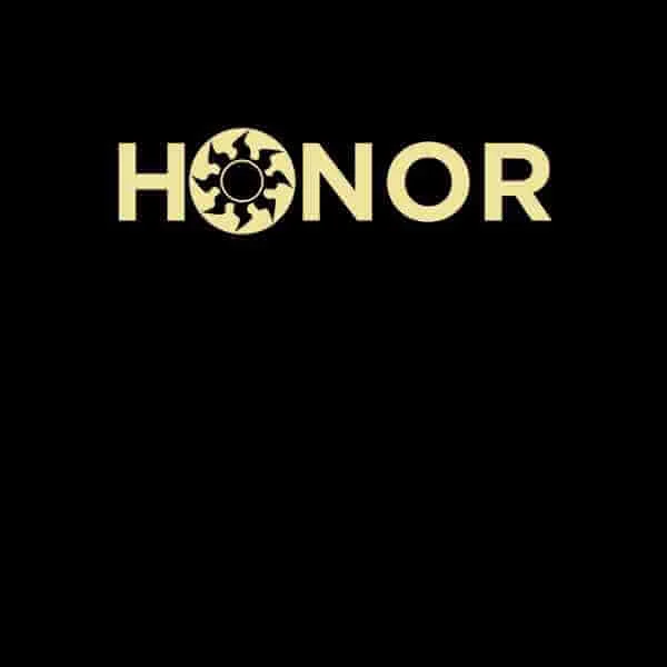 Magic The Gathering Honor T-shirt - Zwart