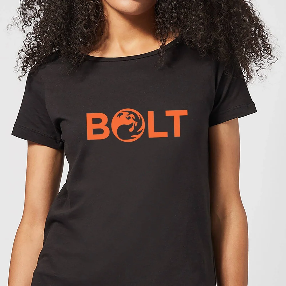 Magic The Gathering Bolt Dames T-shirt - Zwart - S Afbeelding 1