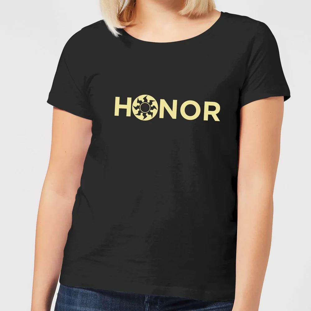 Magic The Gathering Honor Dames T-shirt - Zwart - S Afbeelding 1