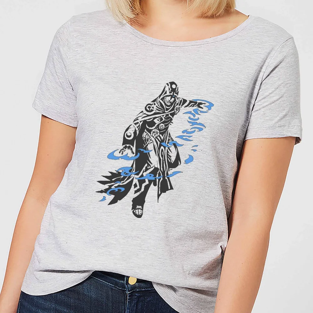 Magic The Gathering Jace Character Art Dames T-shirt - Grijs - S Afbeelding 1