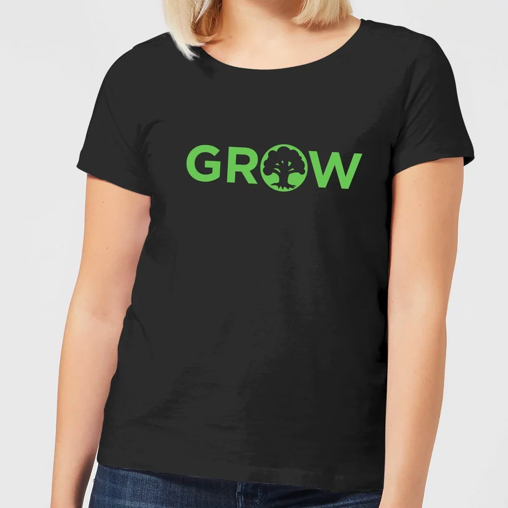 Magic The Gathering Grow Dames T-shirt - Zwart - S Afbeelding 1