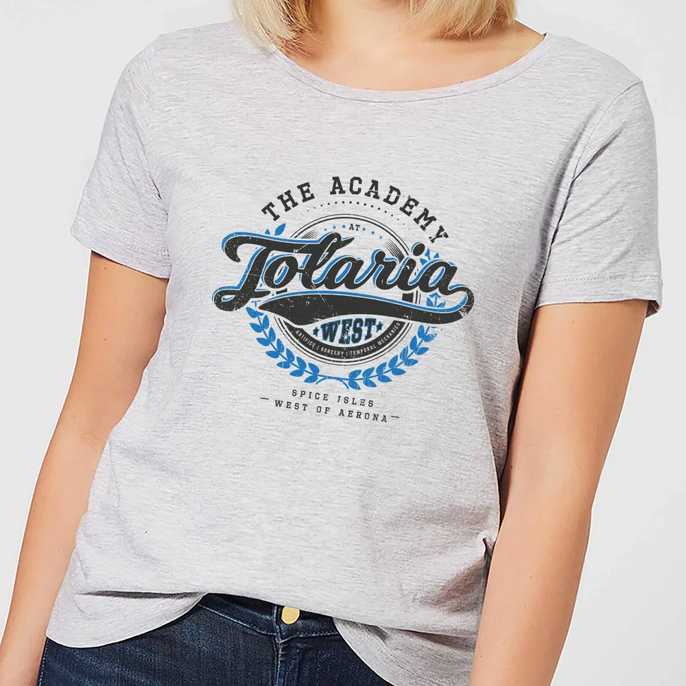 Magic The Gathering Tolaria Academy Dames T-shirt - Grijs - S Afbeelding 1