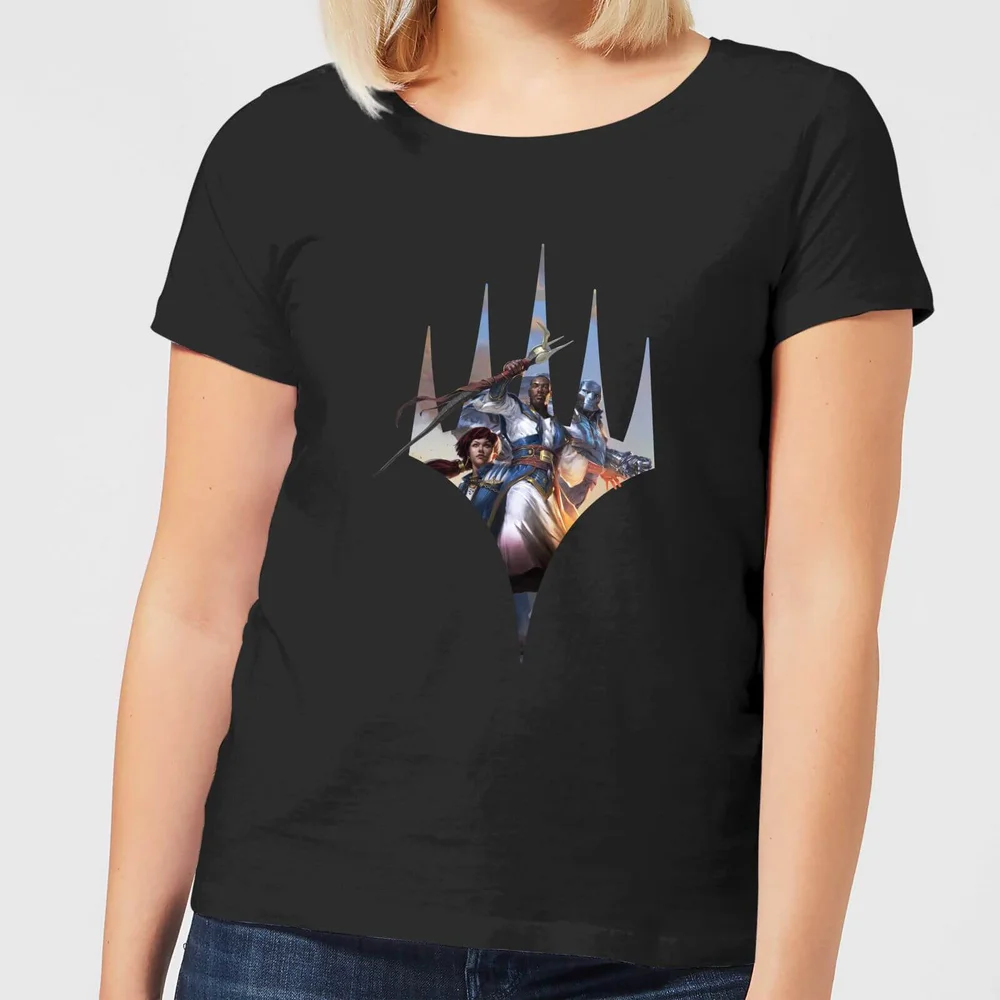 Magic The Gathering Key Art With Logo Dames T-shirt - Zwart - S Afbeelding 1