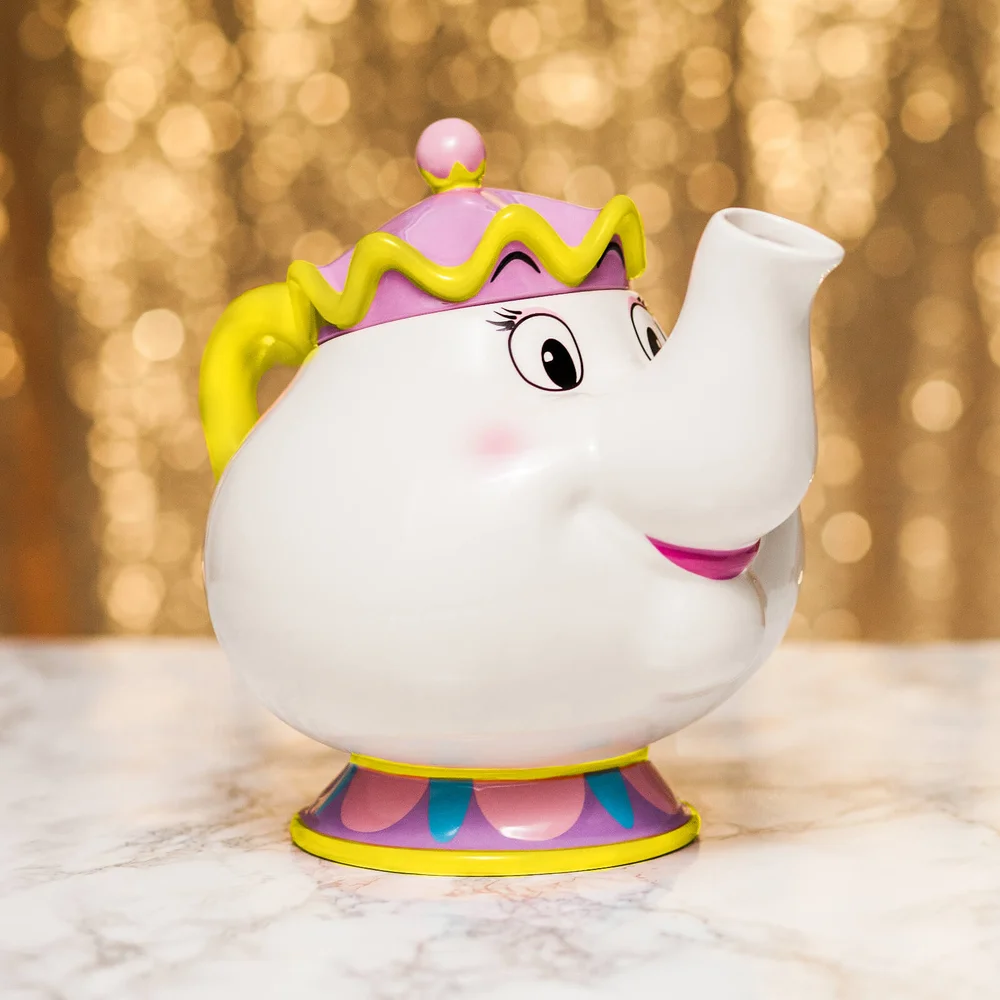 Beauty and the Beast Mrs Potts theepot Afbeelding 1