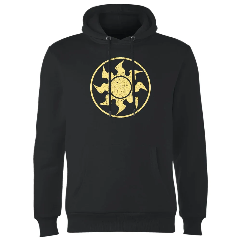 Magic the Gathering White Mana Hoodie - Zwart - S Afbeelding 1