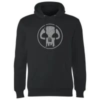 Magic the Gathering Black Mana Hoodie - Zwart