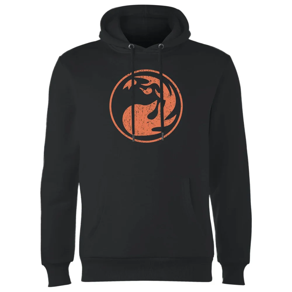 Magic the Gathering Red Mana Hoodie - Zwart - S Afbeelding 1