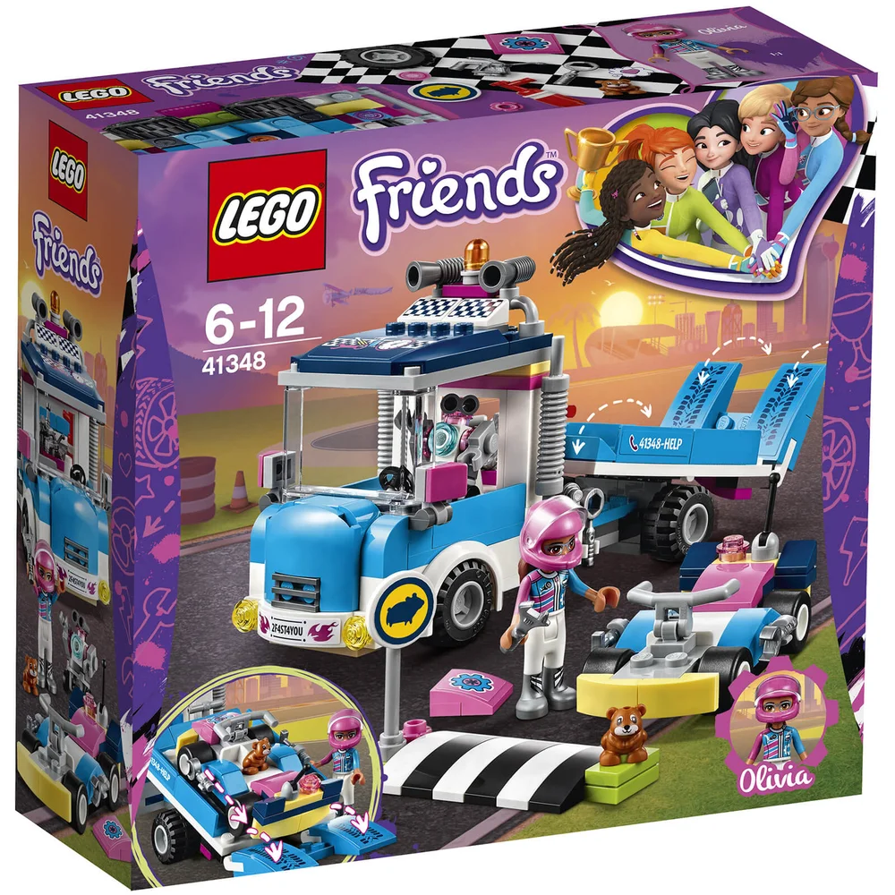 LEGO Friends: Onderhouds- en reparatietruck (41348) Afbeelding 1