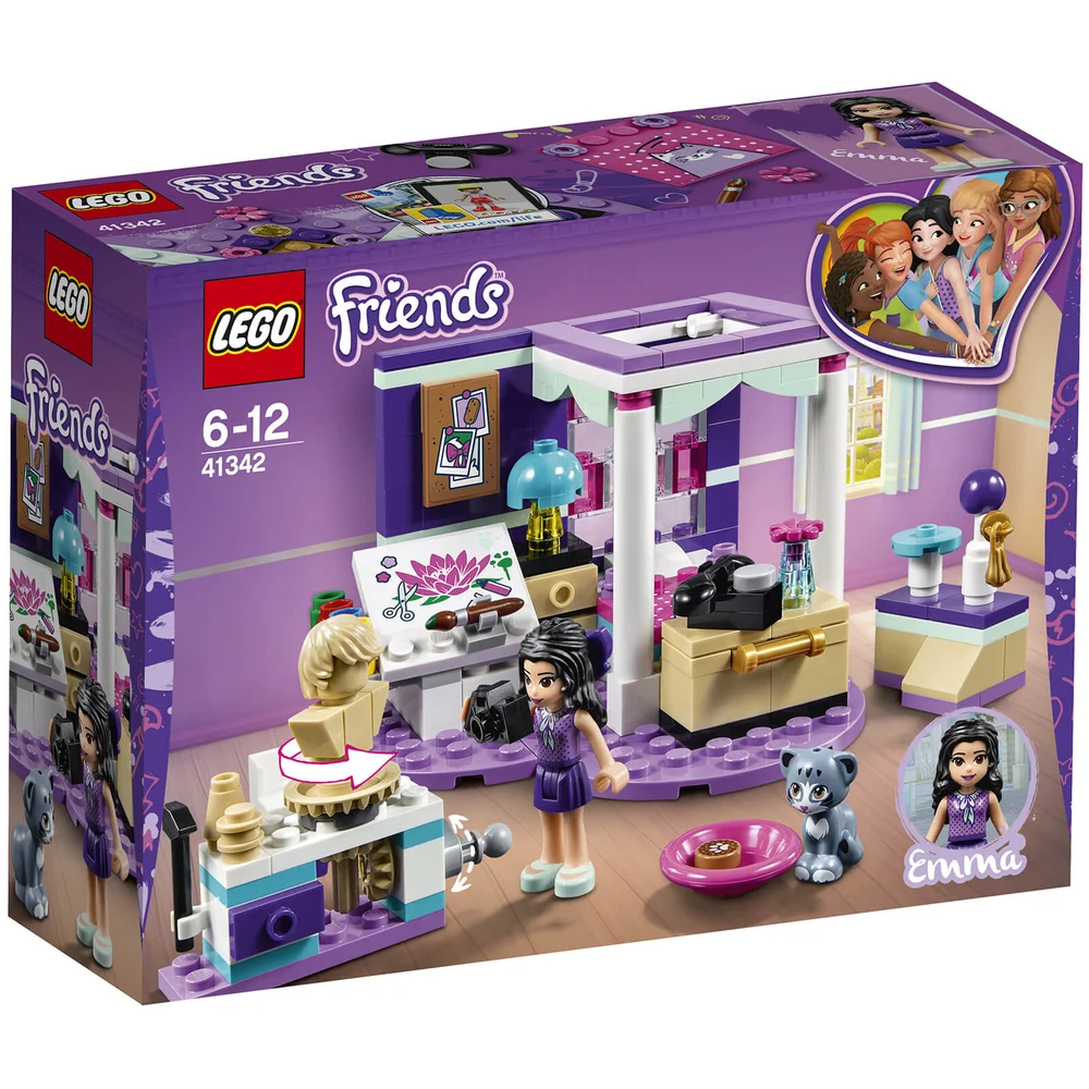 LEGO Friends: Emma's luxe slaapkamer (41342) Afbeelding 1