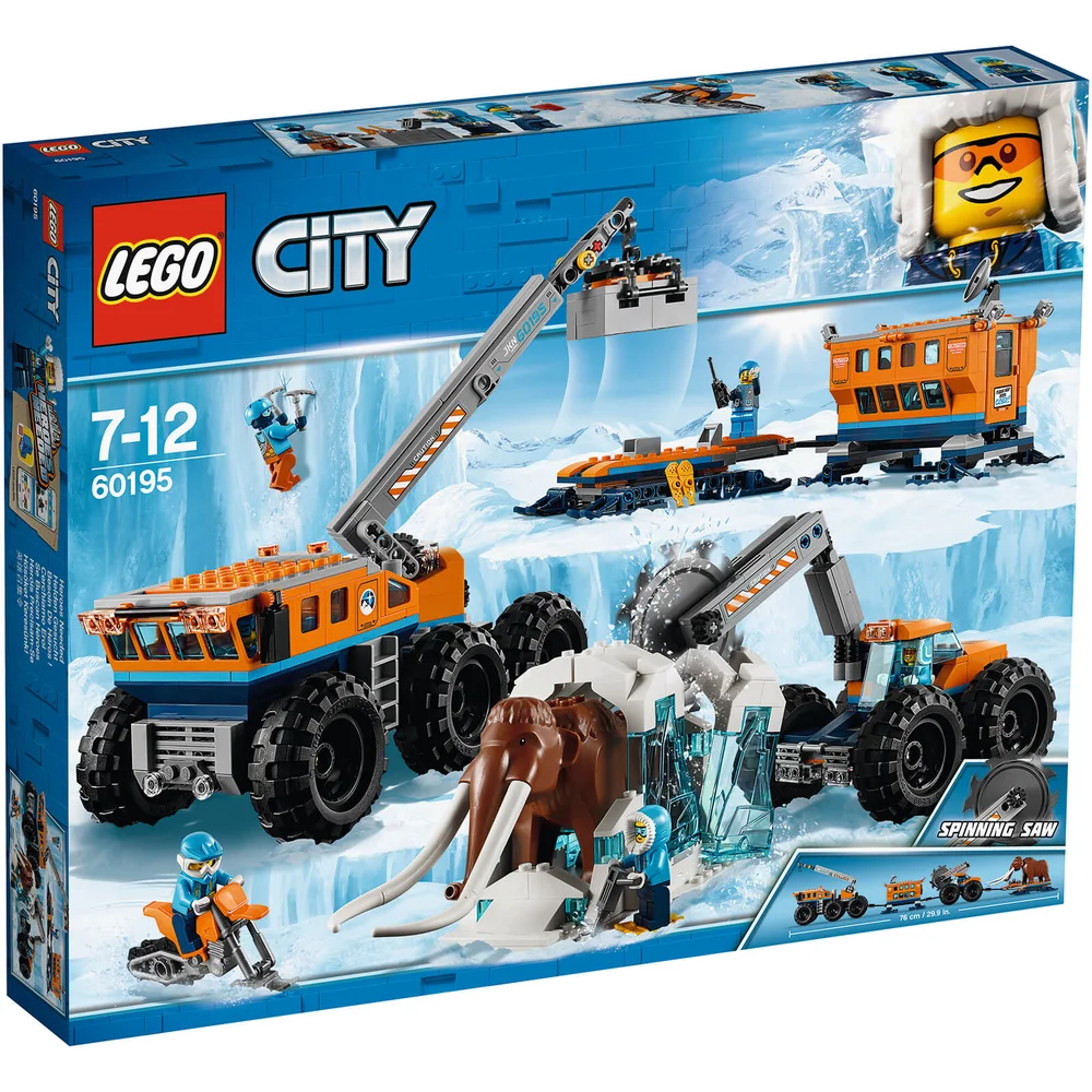 LEGO City: Mobiele onderzoeksbasis op de Noordpool (60195) Afbeelding 1