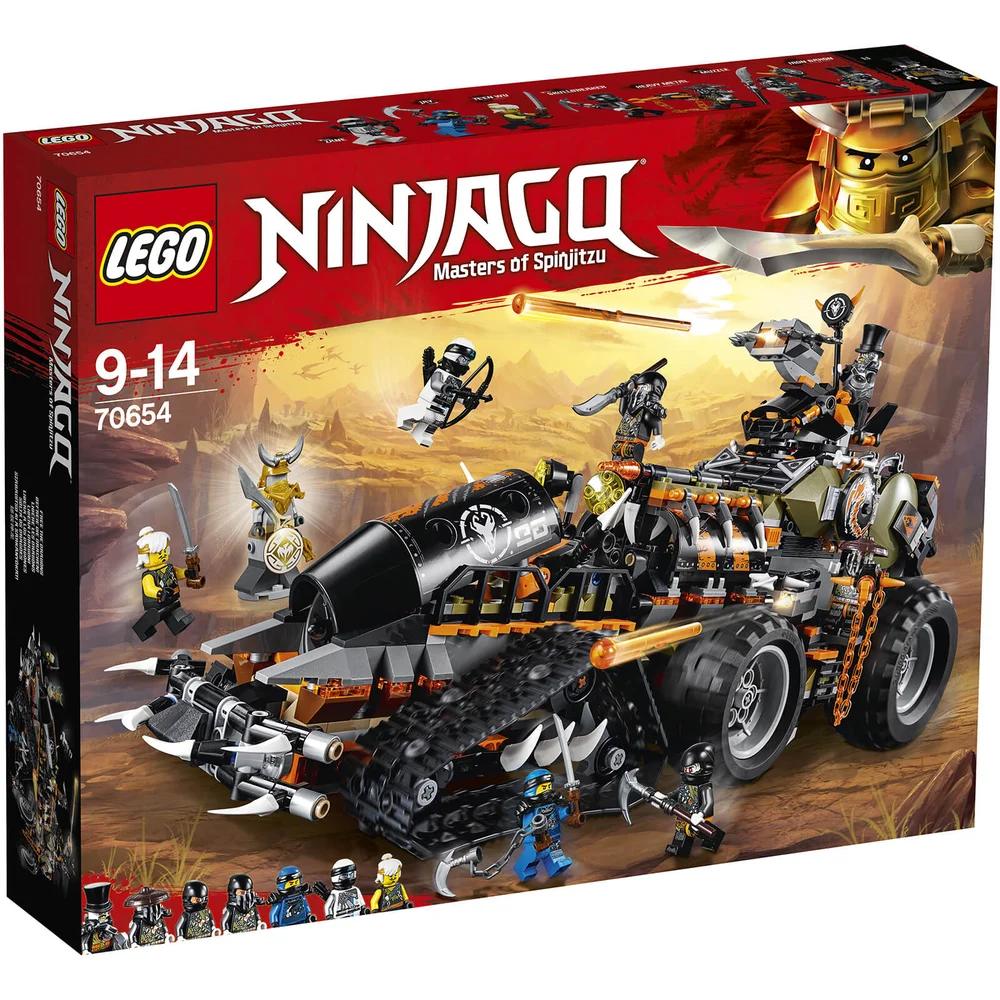 LEGO Ninjago: Dieselnaut (70654) Afbeelding 1