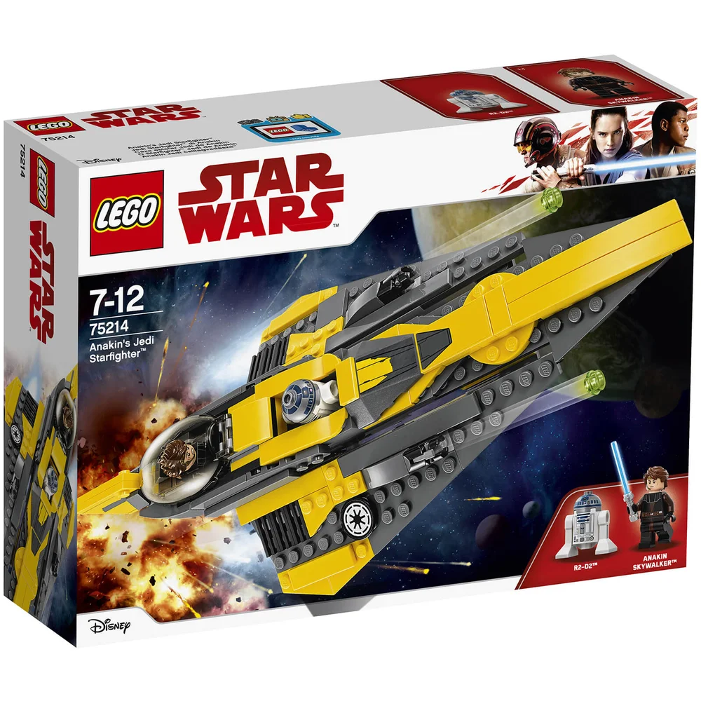 LEGO Star Wars: Anakin's Jedi Starfighter (75214) Afbeelding 1