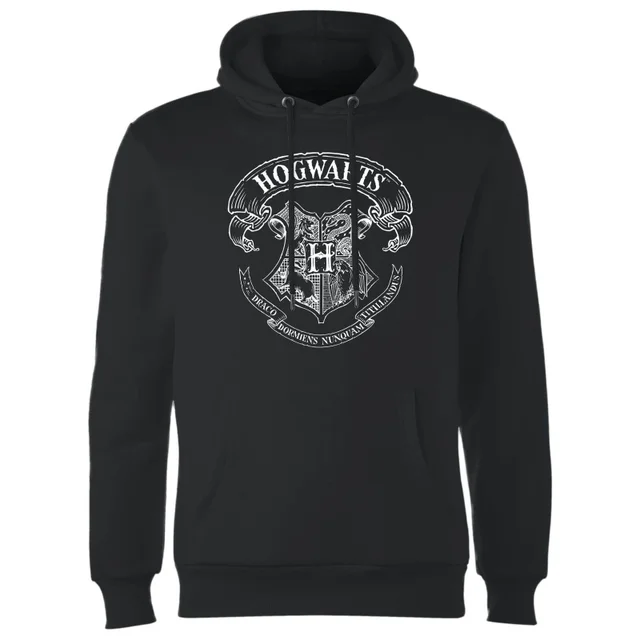 Harry Potter Hogwarts Crest Hoodie - Zwart