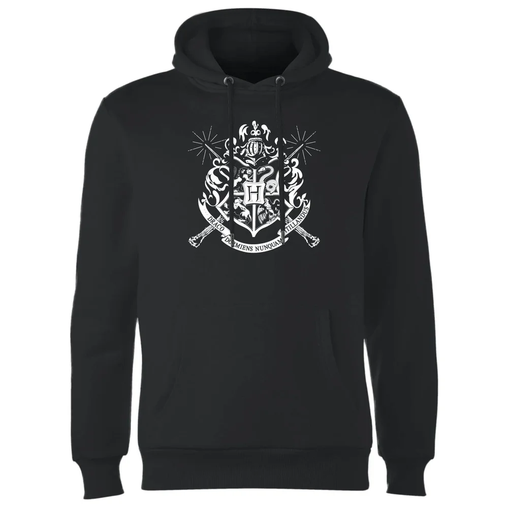 Harry Potter Hogwarts House Crest Hoodie - Zwart - S Afbeelding 1
