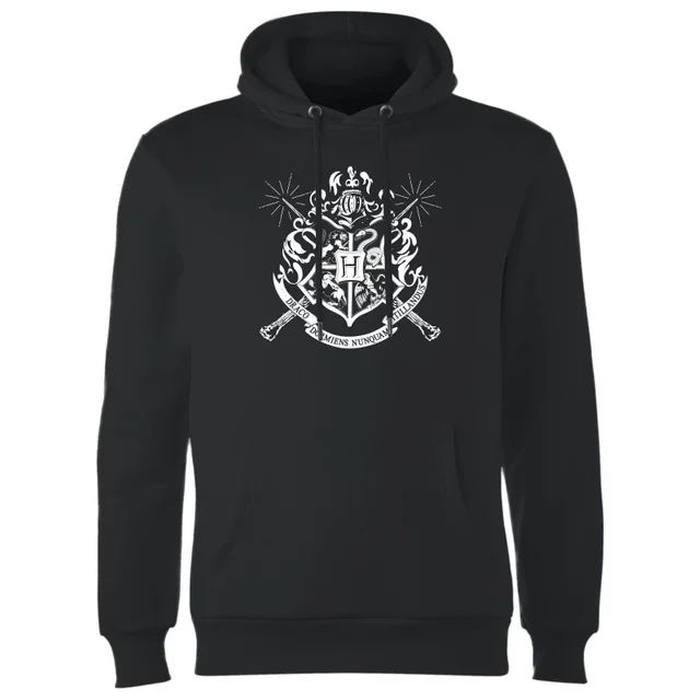 Harry Potter Hogwarts House Crest Hoodie - Zwart