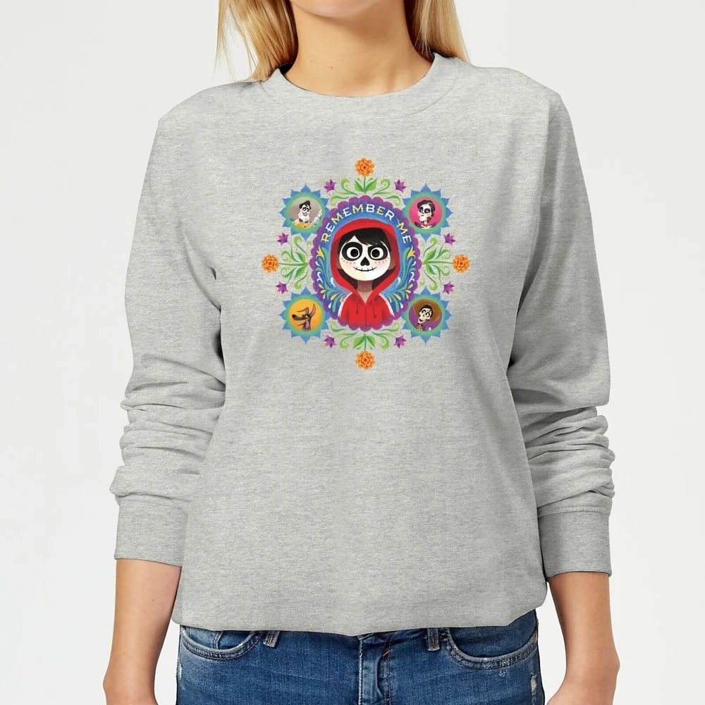 Disney Coco Remember Me Dames Trui - Grijs - 3XL Afbeelding 1