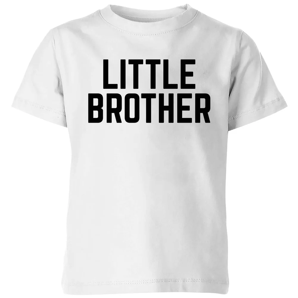 My Little Rascal Little Brother Kids' T-Shirt - White - 98/104 (3-4 jaar) - Wit Afbeelding 1