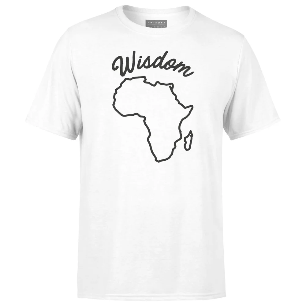 Anthony Joshua Wisdom Men's T-Shirt - White - S - Wit Afbeelding 1
