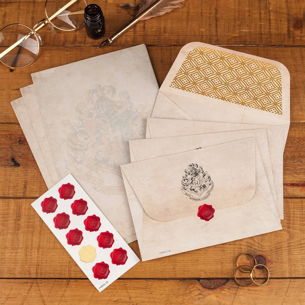 Harry Potter Zweinstein brieven schrijfset Afbeelding 1