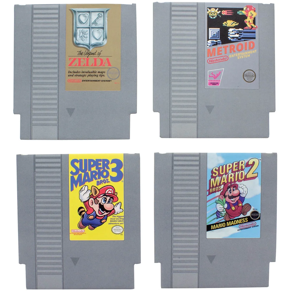 Nintendo NES Cartridge onderzetters Afbeelding 1