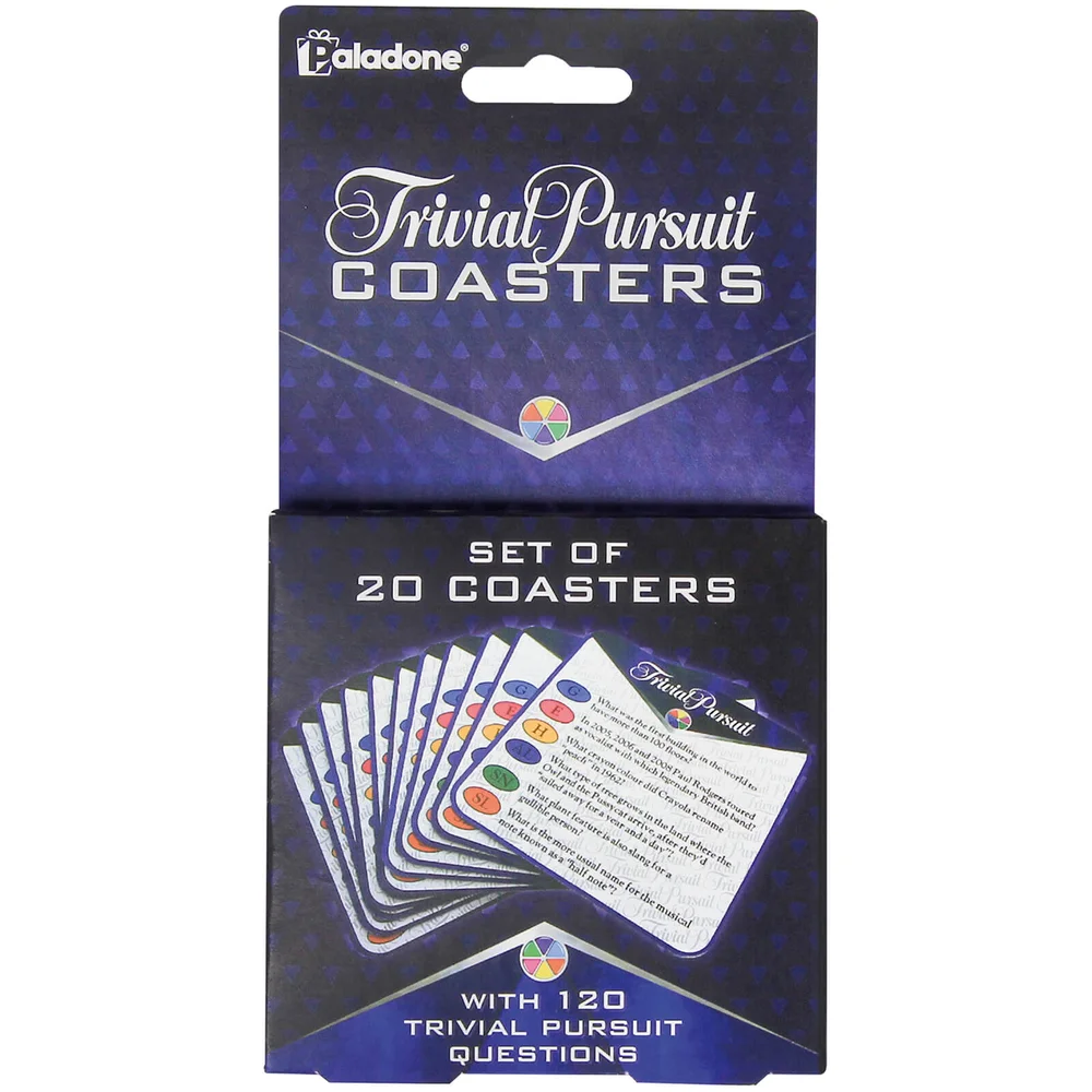 Trivial Pursuit Coasters Afbeelding 1
