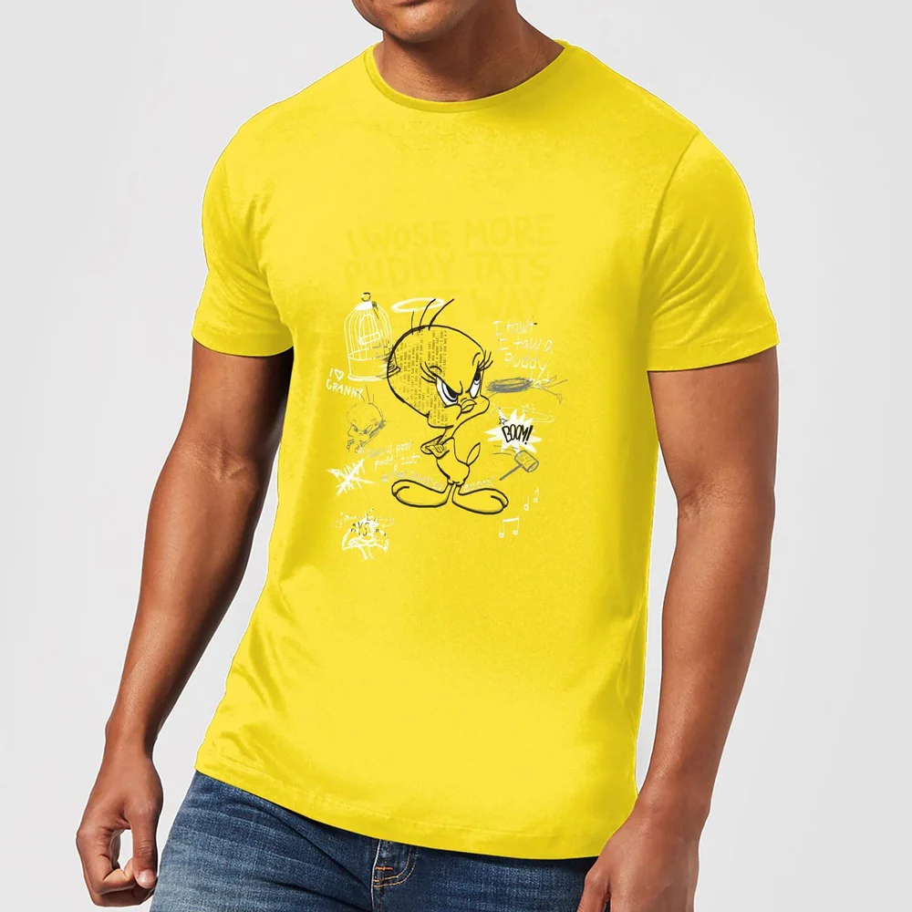 Looney Tunes Tweety T-shirt - Geel - S Afbeelding 1