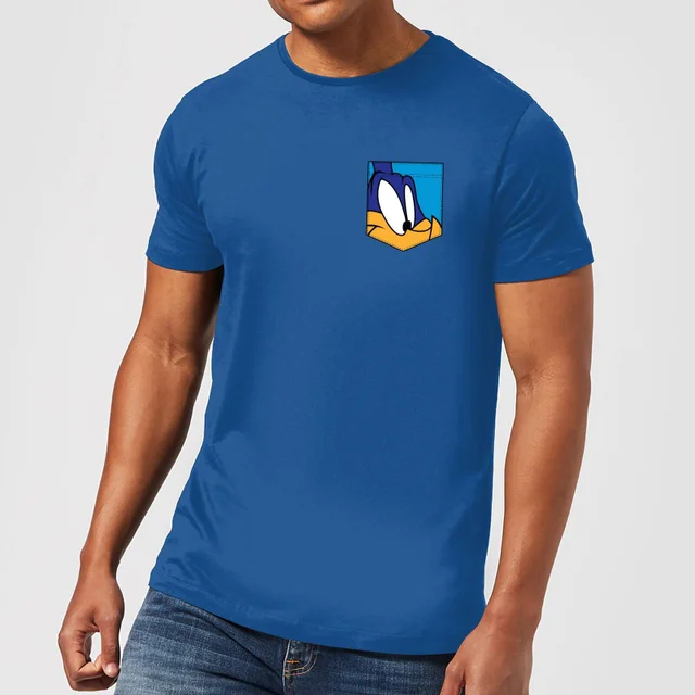 Looney Tunes Roadrunner Faux Pocket T-shirt - Blauw