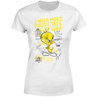 Looney Tunes Tweety Dames T-shirt - Wit - undefined undefined