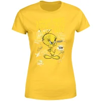 Looney Tunes Tweety Dames T-shirt - Geel