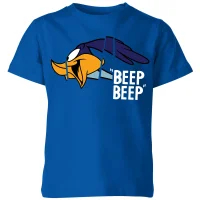 Looney Tunes Road Runner Beep Beep Kinder T-shirt - Blauw